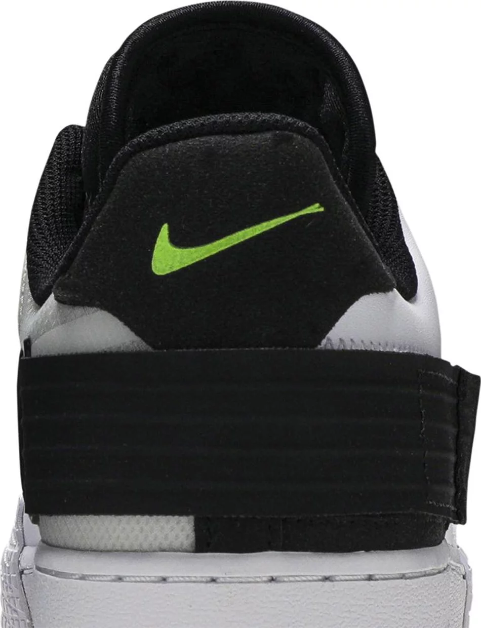 NIKE AIR FORCE 1 TYPE WHITE BLACK VOLT
