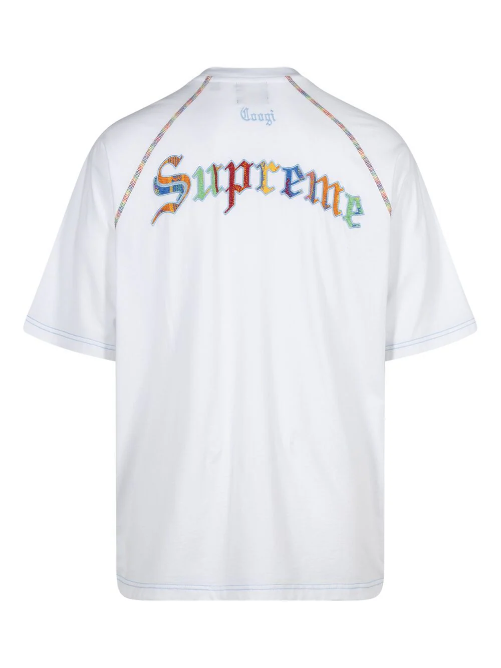 SUPREME COOGI RAGLAN S/S TOP WHITE