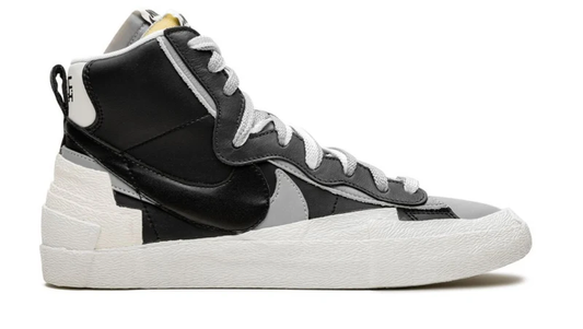 SACAI X NIKE BLAZER MID BLACK GREY