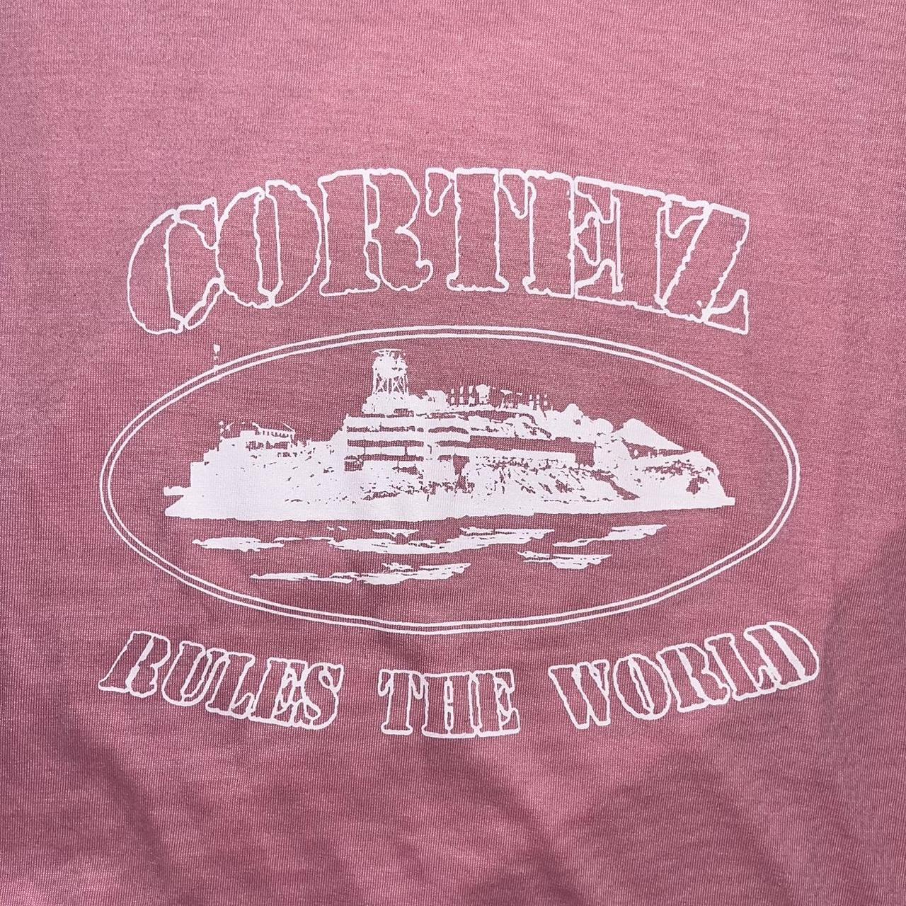 CORTEIZ ALCATRAZ PULLOVER LONG SLEEVED TSHIRT - PINK